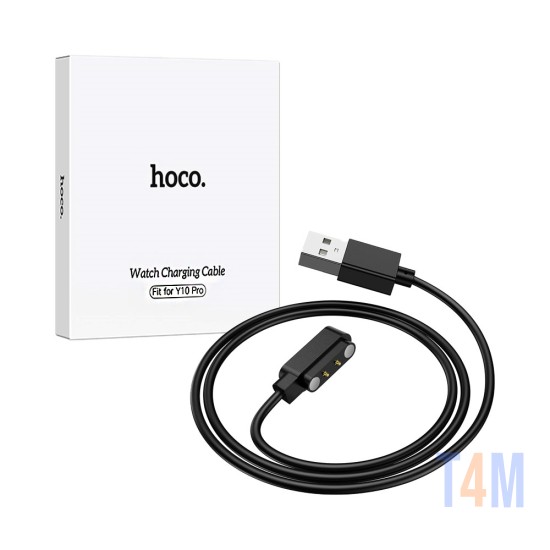 Hoco Wireless Charger for Y10 Pro Smartwatch 60cm Black
